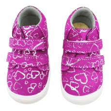 Jonap Kid velcro růžové srdce Jonap Kid velcro růžové srdce