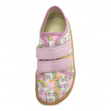 Froddo Barefoot Canvas G1700440- 12 White Pink Froddo Barefoot Canvas G1700440- 12 White Pink