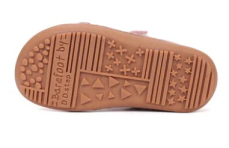 D.D. step Barefoot boty S063-61983D Baby Pink
