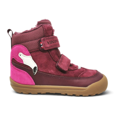 Viking Alv Barefoot Paw Warm WP 2V Burgundy