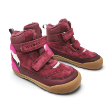 Viking Alv Barefoot Paw Warm WP 2V Burgundy