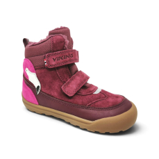Viking Alv Barefoot Paw Warm WP 2V Burgundy