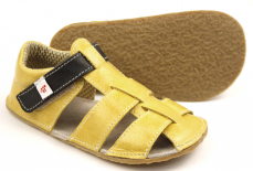 Ef Barefoot sandálky Žltá