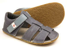 Ef Barefoot sandálky Šeda