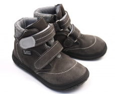 Jonap Barefoot Chlapčenské topánky B3SV s membránou šedá