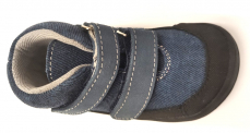 Jonap Barefoot chlapčenské topánky Bella riflova