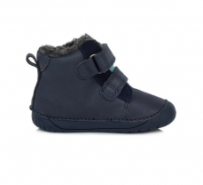 D.D.Step Barefoot zimné topánky W070-252 Royal Blue