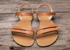 Barefoot sandále Lenka Summer - Brown