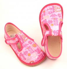 Barefoot papuče růžové