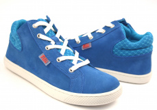 Filii Barefoot SKATER ONE laces velours turquoise M