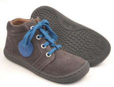 Filii barefoot - Gecko  velours graphit laces M
